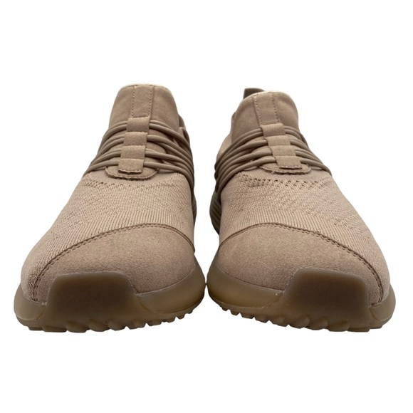 Lane Eight Mens Shoes 9 Trainer AD 1 Dusty Taupe Brown Low Top Athletic Sneakers - Picture 6 of 12